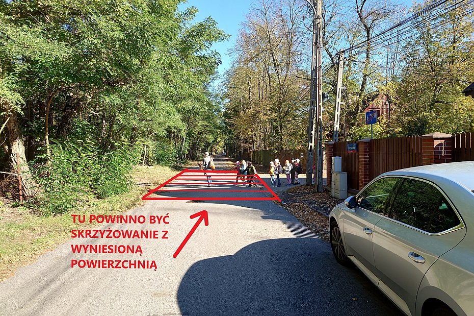 Mieszkacy Choszczwki chc wyniesionego skrzyowania. "Progi nie wystarcz"