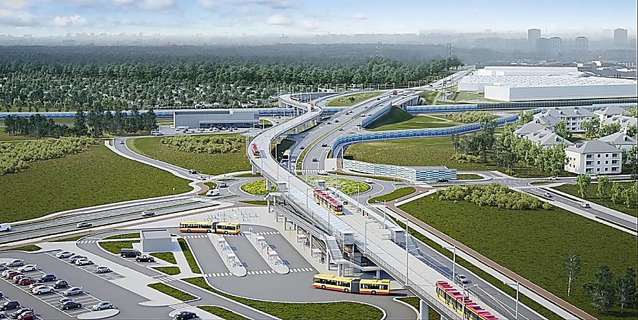 Biaoka czeka na tras Olszynki Grochowskiej. Droga i tramwaj w jednym projekcie